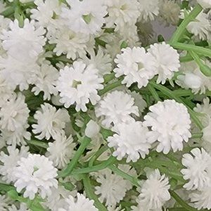 Artificial Babys Breath four bundles of 10